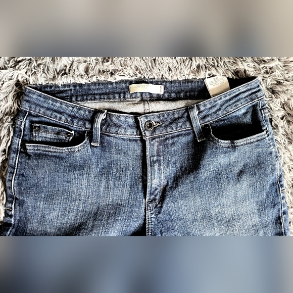 Levi's Womens Bootcut 545 Blue Denim Jeans With Flap Pockets - Size 14M - Picture 9 of 11
